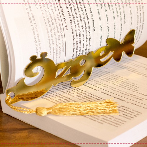 Kişiye Özel Kitap Ayracı 