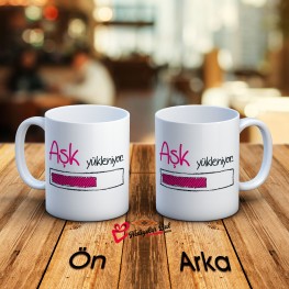 Özel Tasarım Aşk Simgeli Kupa