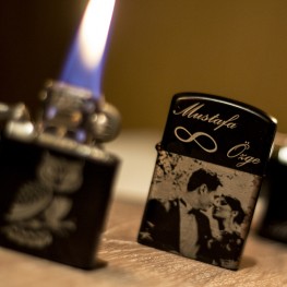 Kişiye Özel Resimli Çakmak ve Kutusu